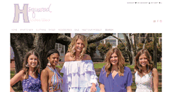 Desktop Screenshot of hsquaredladieswear.com